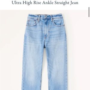Abercrombie high rise jeans